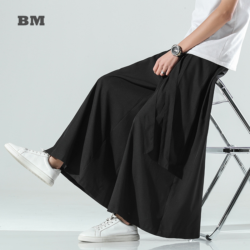 Men'S Kimono Accessories - 2026 Japanese Hakama Harajuku Kimono Plus