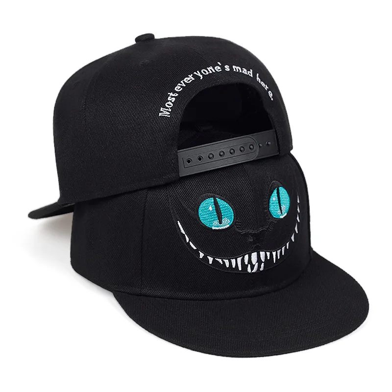 Hat Snapback Cap - Cartoon Alice in Wonderland Kawaii Baseball