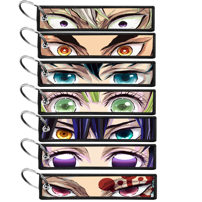 Men'S Accessories Rings - Demon Slayers 1pcs Keychains for Men