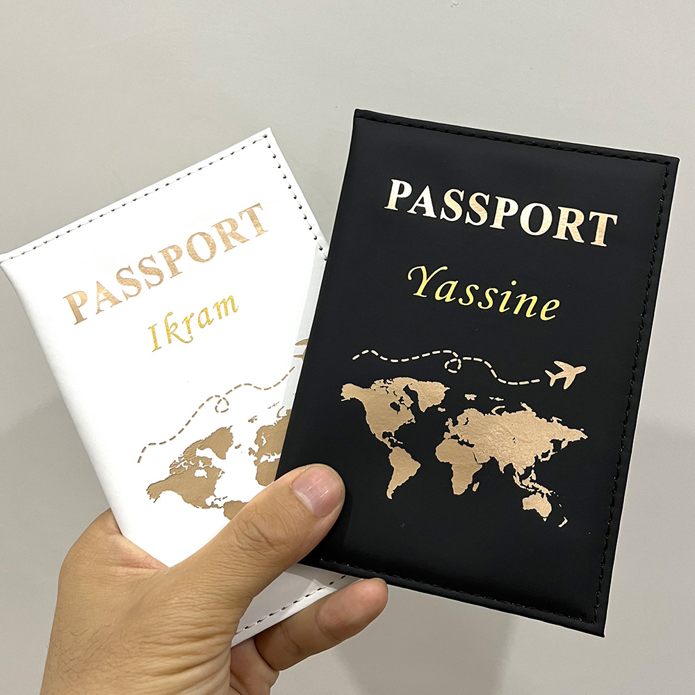 Men'S Accessories Drop Shipping - New Cute Personalized Passport Cover Plane