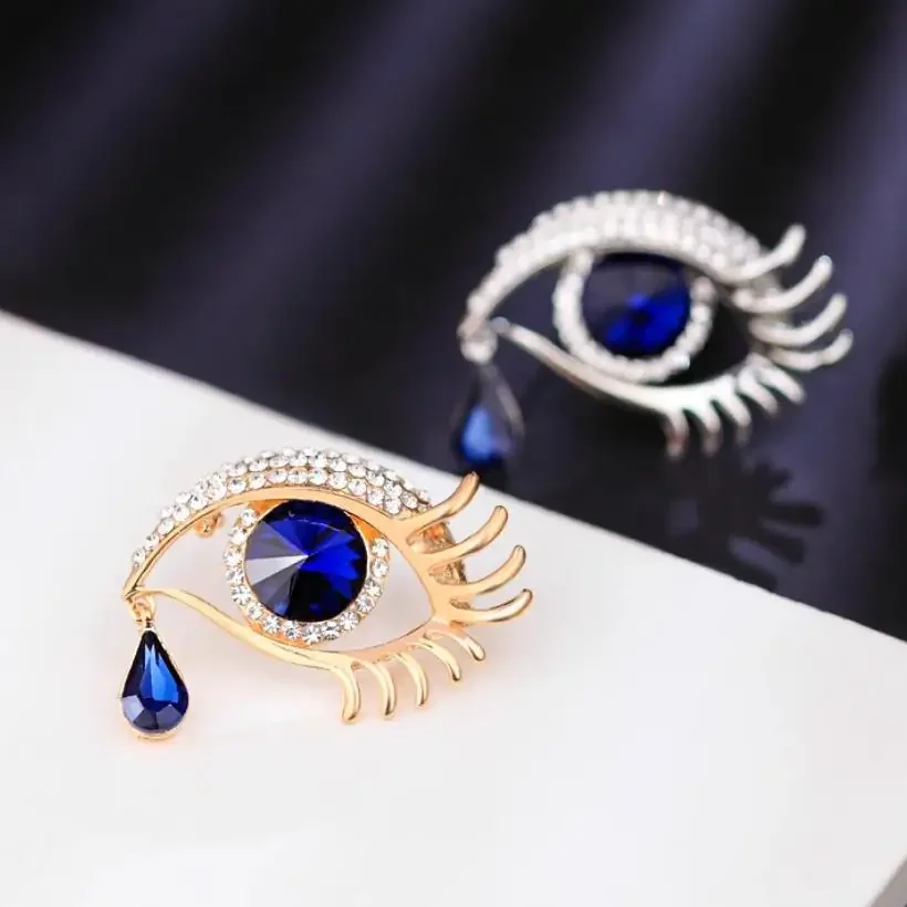 Men Accessories Evil Eye - 1Pc Fashion Evil Eye Brooch for