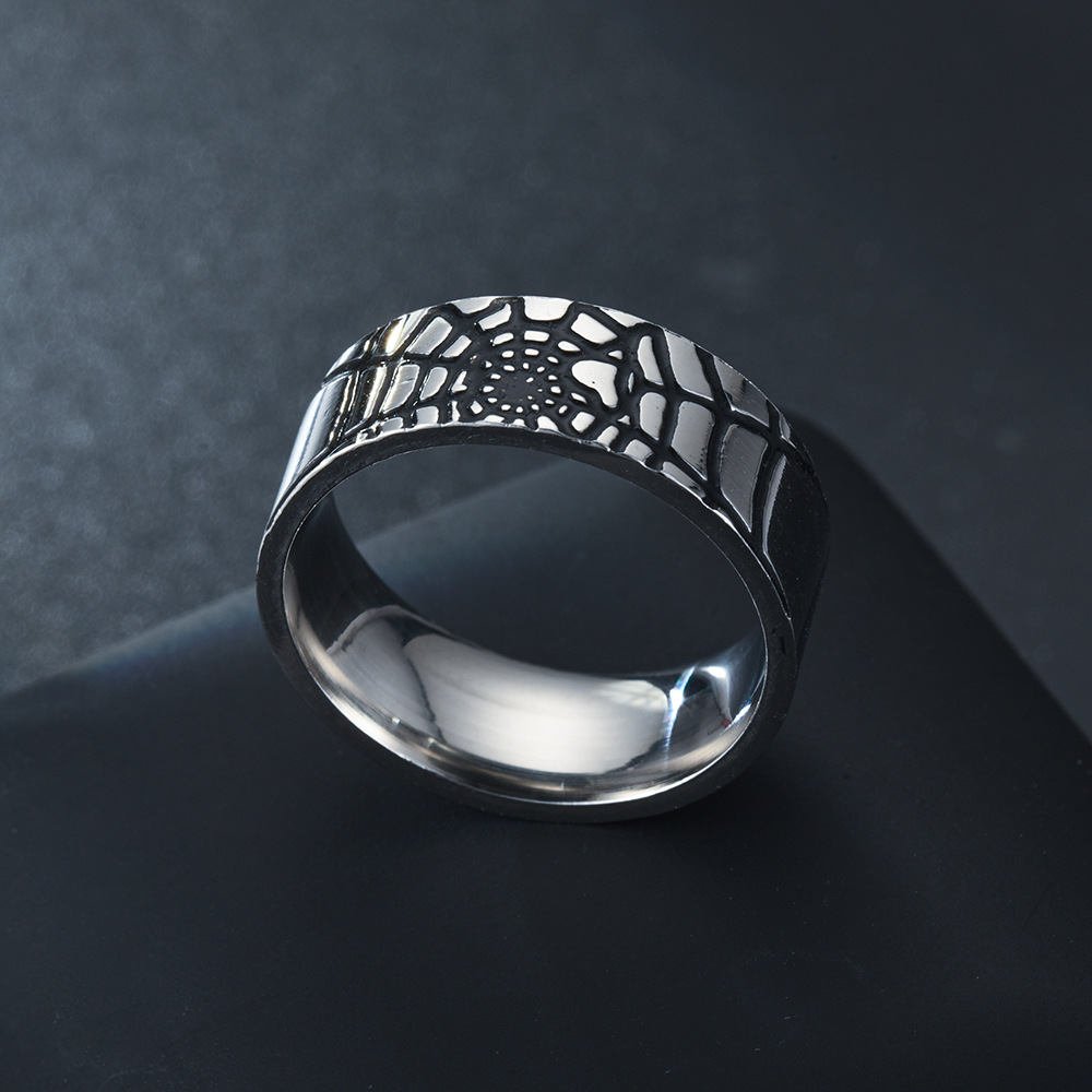 Stainless Steel Simple Spider  - Men Accessories Name ulasan dan harga