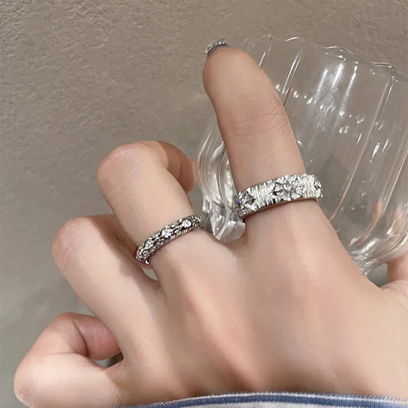 Shiny Metal Open Ring for Men  - Men Accessories Drawing ulasan dan harga