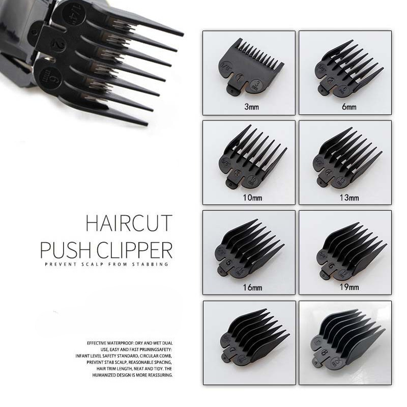 8 Grids Sizes Men Hair Clipper - Men Accessories Combo Set ulasan dan harga
