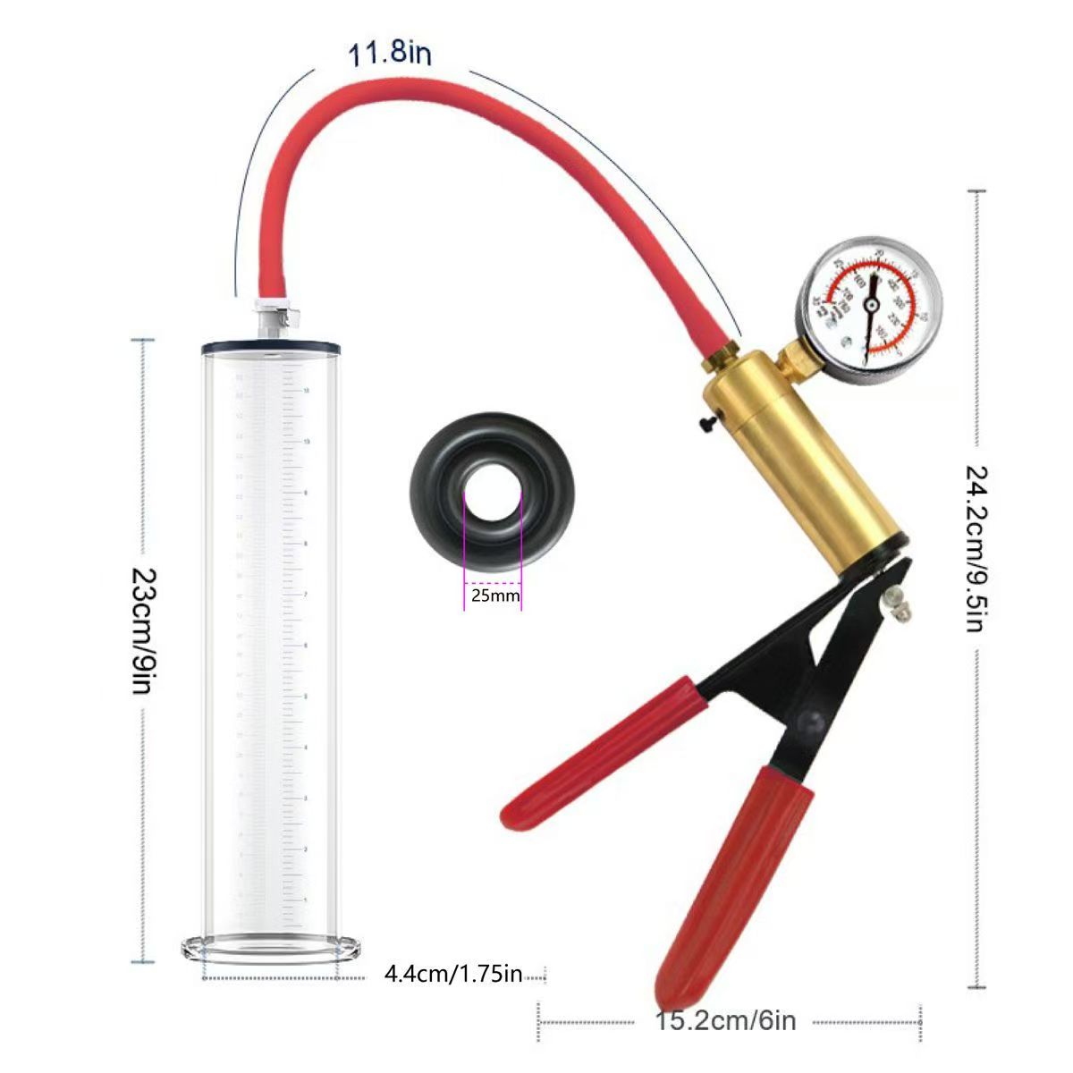 Male Penis Vacuum Pump Enlarge - Men Accessories Combo Set ulasan dan harga