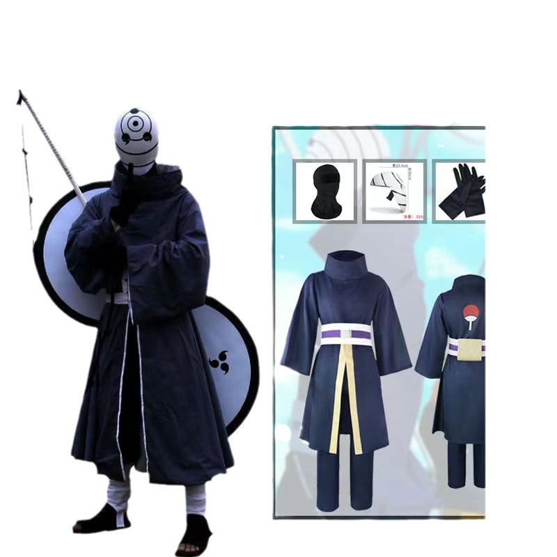 Anime Uchiha Obito Cosplay Cos - Men'S Kimono Accessories ulasan dan harga