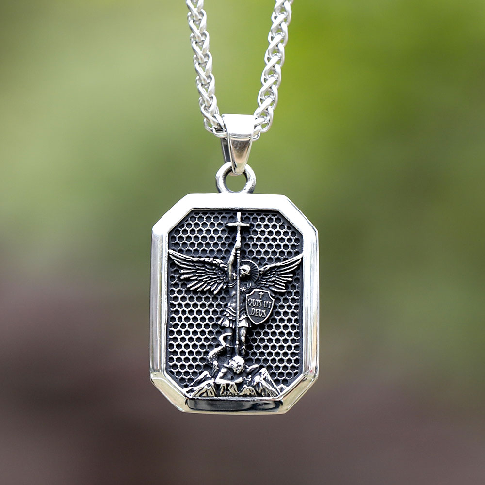 2024 NEW Arch Angel St.Michael - Men Accessories Guide ulasan dan harga