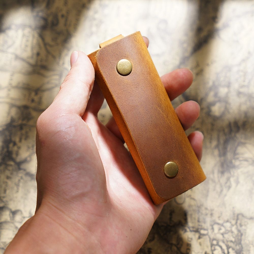 Genuine Leather Mini Key Bag M - Men'S Minimalist Accessories ulasan dan harga