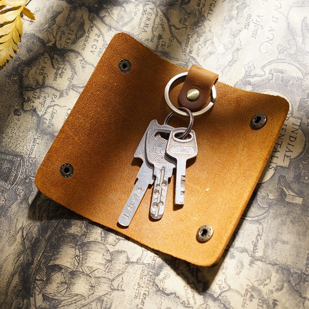 Genuine Leather Mini Key Bag M - Men'S Minimalist Accessories ulasan dan harga