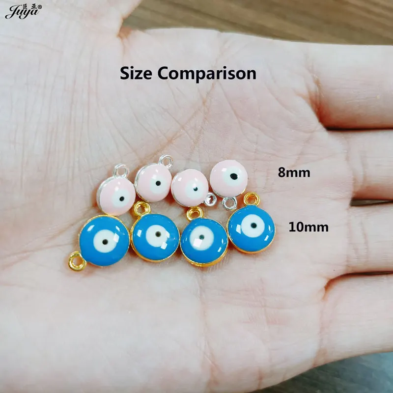 100pcs 10mm Classical Turkish  - Men Accessories Evil Eye ulasan dan harga