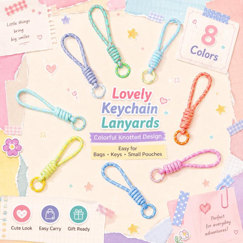 2~5pcs Colorful Braided Keycha - Men'S Accessories Rings ulasan dan harga