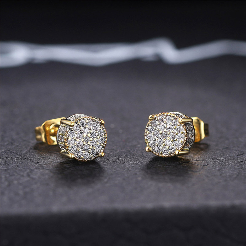 Huitan 2022 New Fashion Stud E - Men'S Accessories Drop Shipping ulasan dan harga