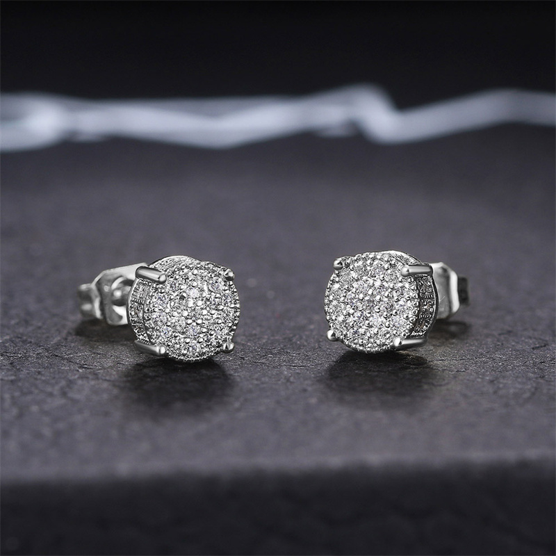 Huitan 2022 New Fashion Stud E - Men'S Accessories Drop Shipping ulasan dan harga