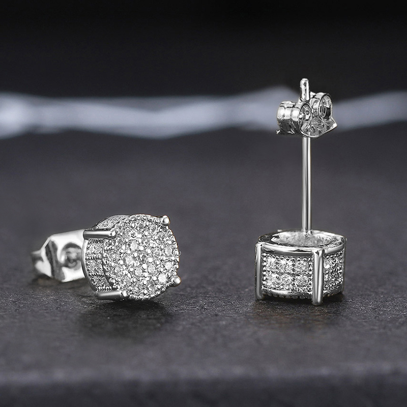 Huitan 2022 New Fashion Stud E - Men'S Accessories Drop Shipping ulasan dan harga
