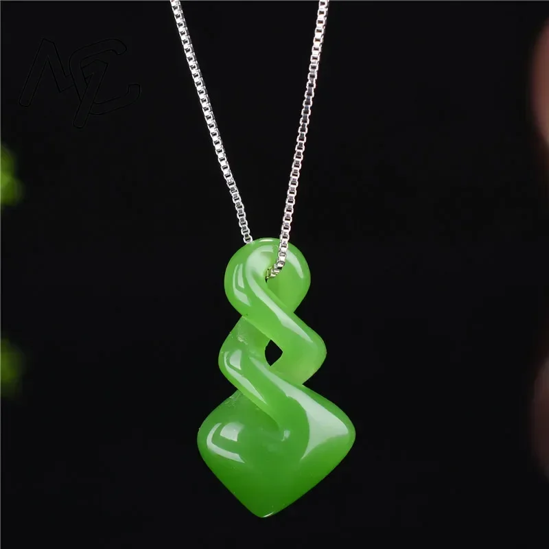 Natural Hetian Jade Green Colo - Men'S Accessories Drop Shipping ulasan dan harga