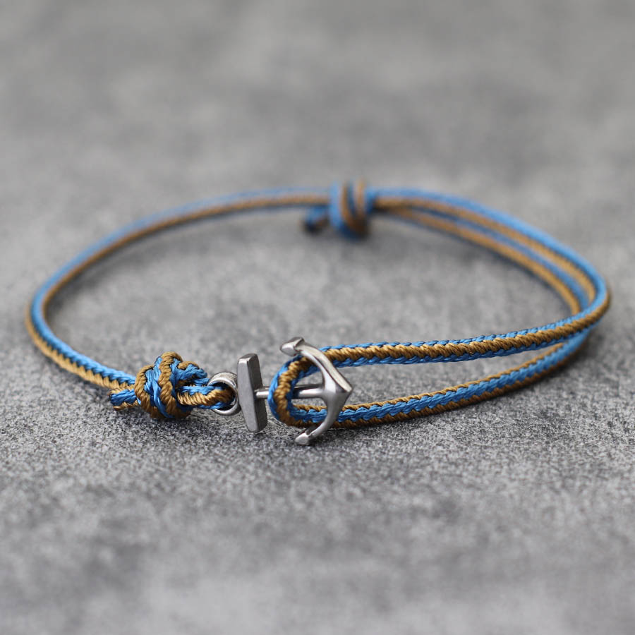 Minimalist Anchor Thin Rope Br - Men Accessories Wrist ulasan dan harga