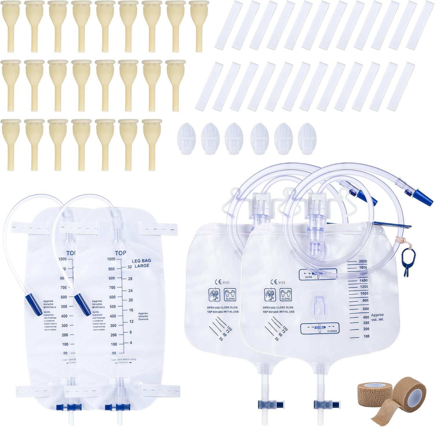 34-piece male external condom  - Men Accessories Combo Set ulasan dan harga