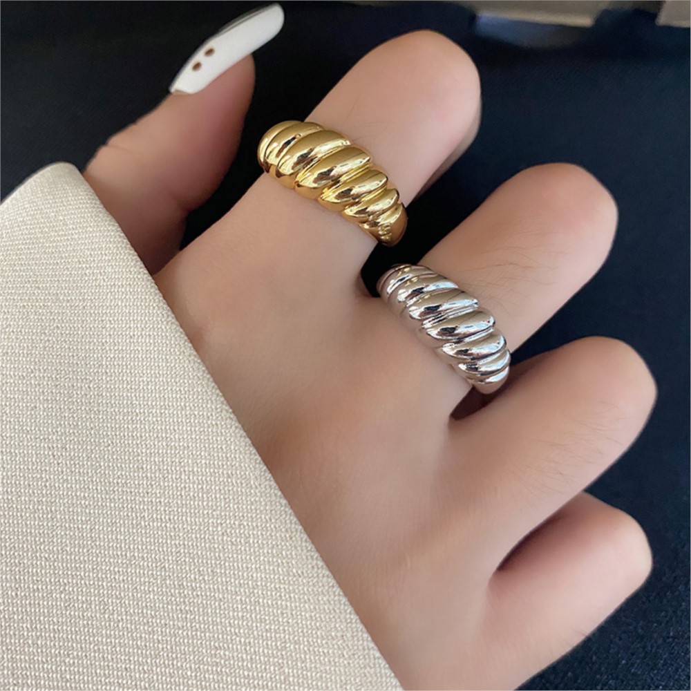 925 Sterling Silver Twisted Cr - Men'S Minimalist Accessories ulasan dan harga