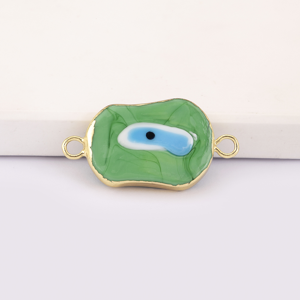 Special Shaped Colorful Evil E - Men Accessories Evil Eye ulasan dan harga
