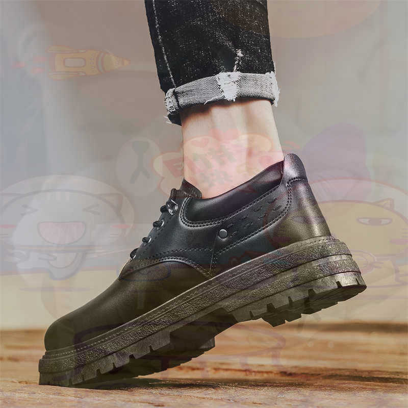 Dark Natural Leather Fashion T - Men Accessories In Store ulasan dan harga