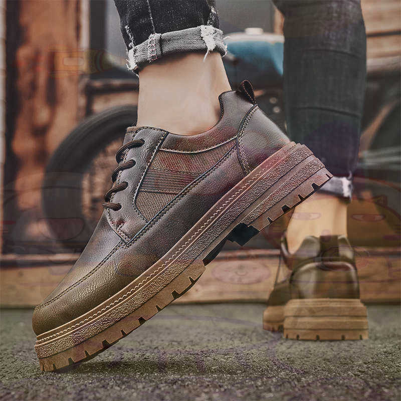 Dark Natural Leather Fashion T - Men Accessories In Store ulasan dan harga