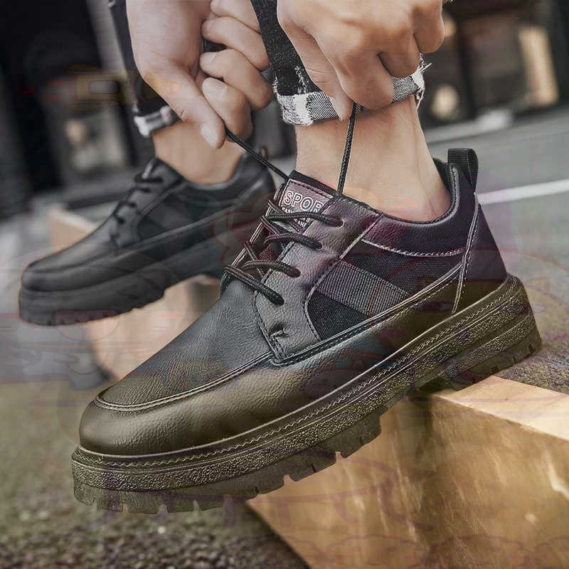 Dark Natural Leather Fashion T - Men Accessories In Store ulasan dan harga