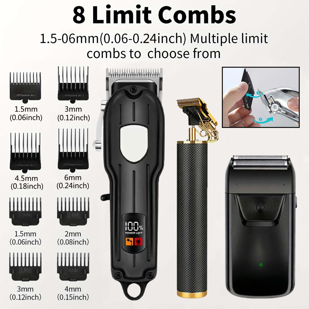 Professional Hair Clipper Set  - Men Accessories Guide ulasan dan harga