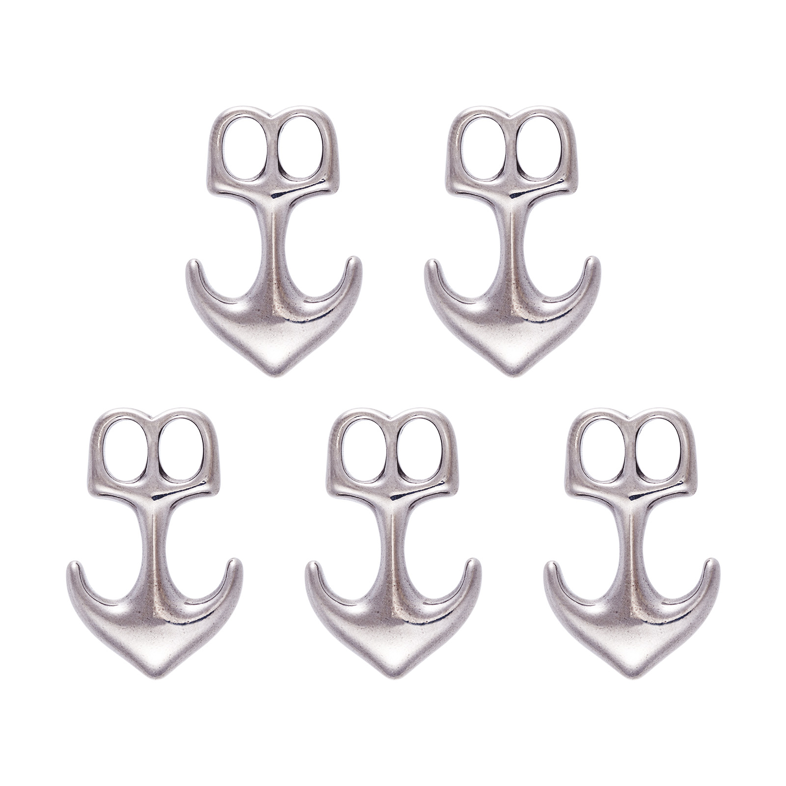 5pcs Anchor Hook Clasps 304 St - Men Accessories Wrist ulasan dan harga