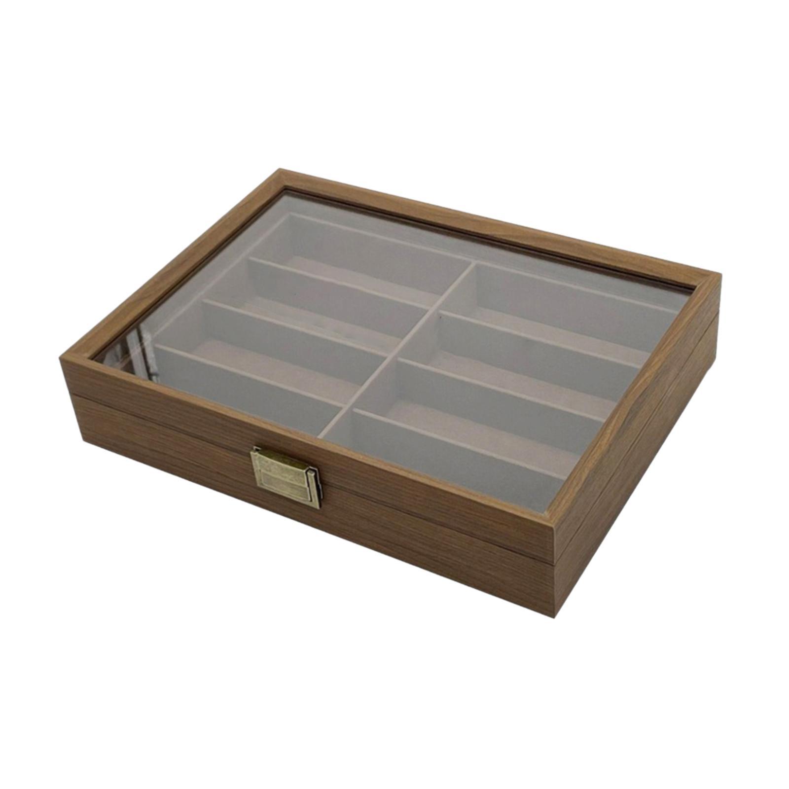 Wooden Sunglasses Organizer Bo - Men Accessories Drawing ulasan dan harga