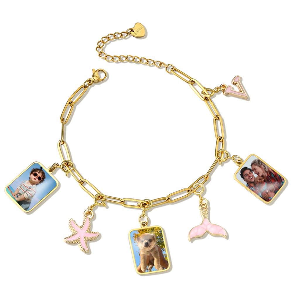 Customized Photo Letter Flag P - Men Accessories Wrist ulasan dan harga