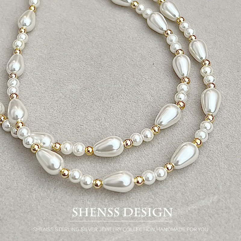 Elegant Imitation Pearl Water  - Men'S Accessories Drop Shipping ulasan dan harga