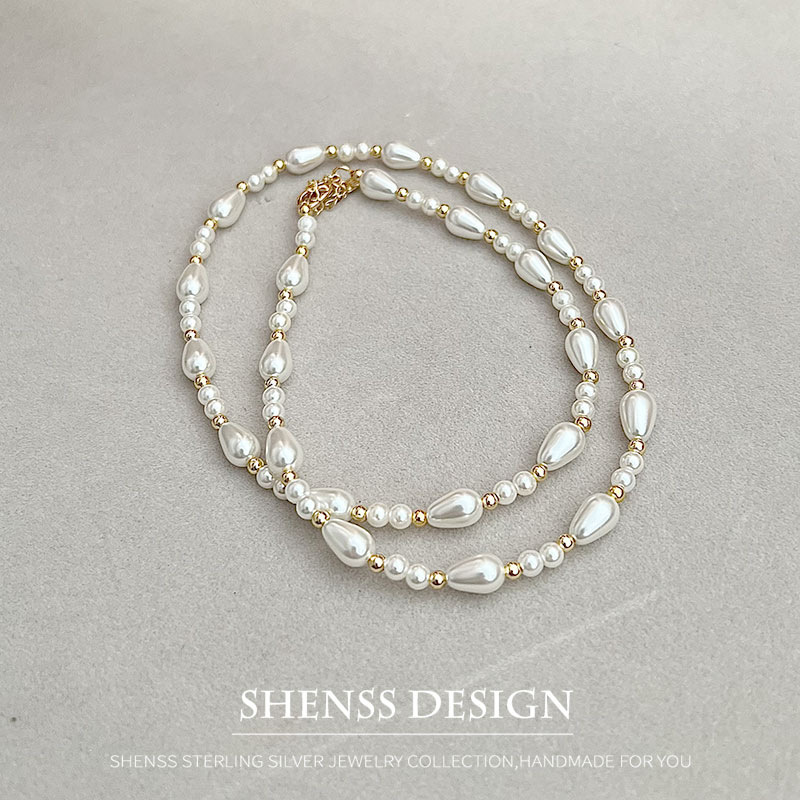 Elegant Imitation Pearl Water  - Men'S Accessories Drop Shipping ulasan dan harga
