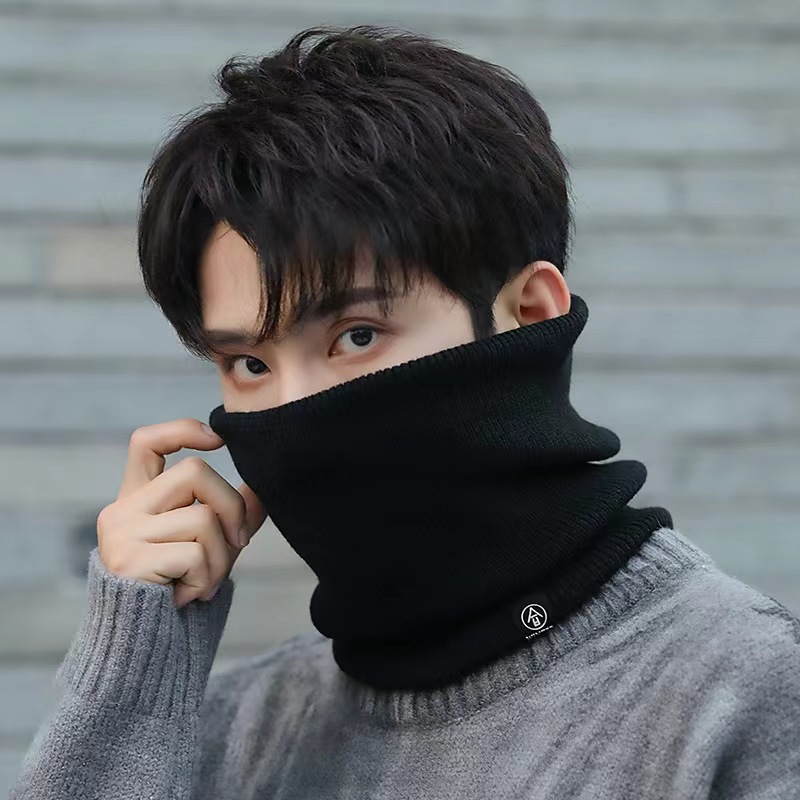 Winter Neck Warmer Scarf Fleec - Men'S Accessories Rings ulasan dan harga