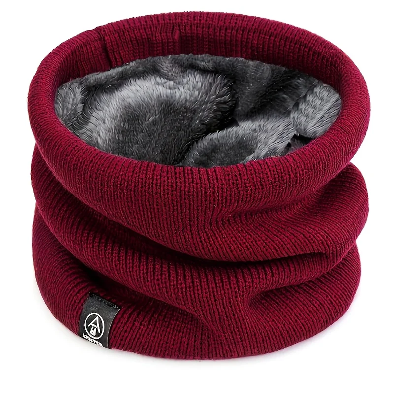 Winter Neck Warmer Scarf Fleec - Men'S Accessories Rings ulasan dan harga