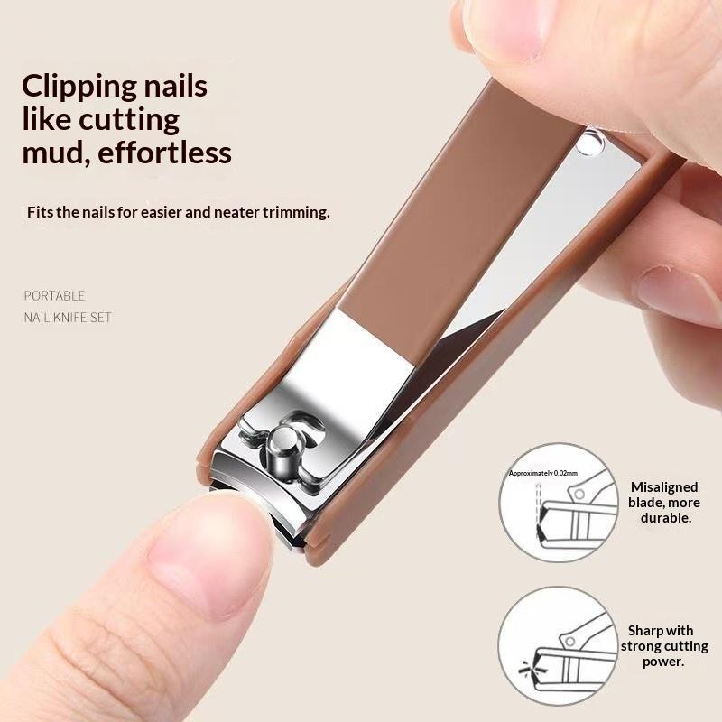 Nail Clipper Set Anti-Splash S - Men Accessories Combo Set ulasan dan harga