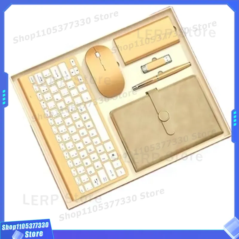 Custom Logo 6 in 1 Business Gi - Men Accessories Combo Set ulasan dan harga