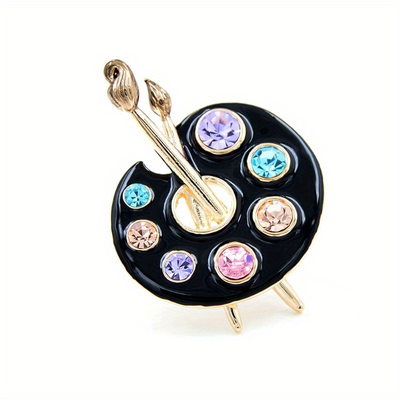 Draw Palette Brooch Creative R - Men Accessories Drawing ulasan dan harga