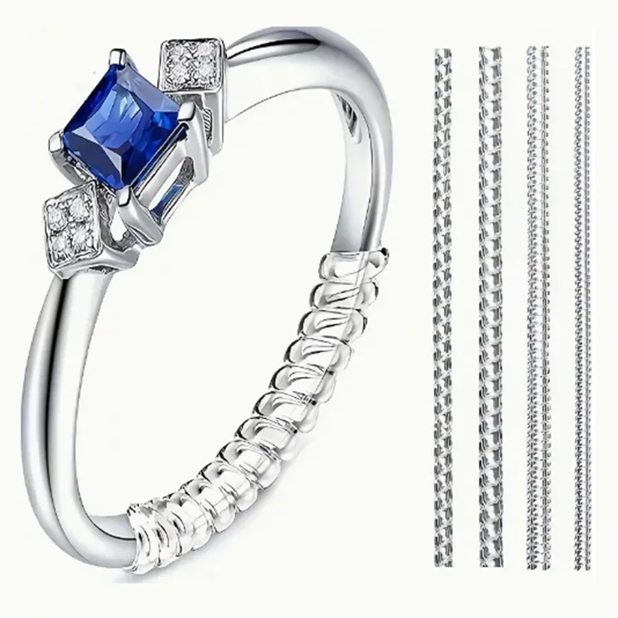 4/8pcs-Ring Size Adjuster-Invi - Men'S Accessories Rings ulasan dan harga
