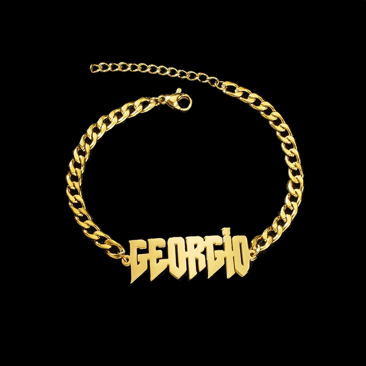 Custom Nameplate Bracelet For  - Men Accessories Wrist ulasan dan harga