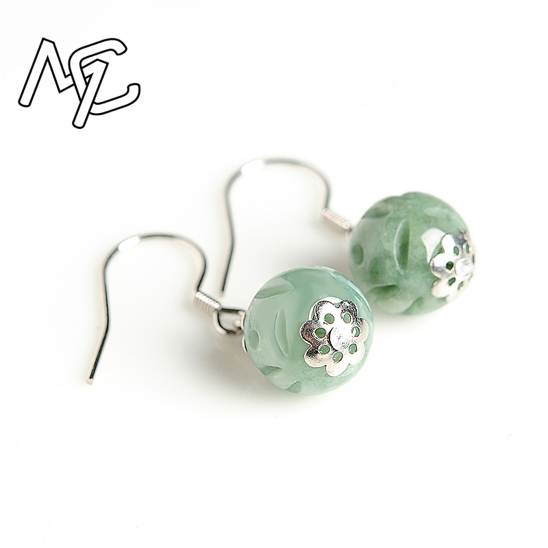 Natural Emerald Hollow Bead Ja - Men'S Accessories Drop Shipping ulasan dan harga