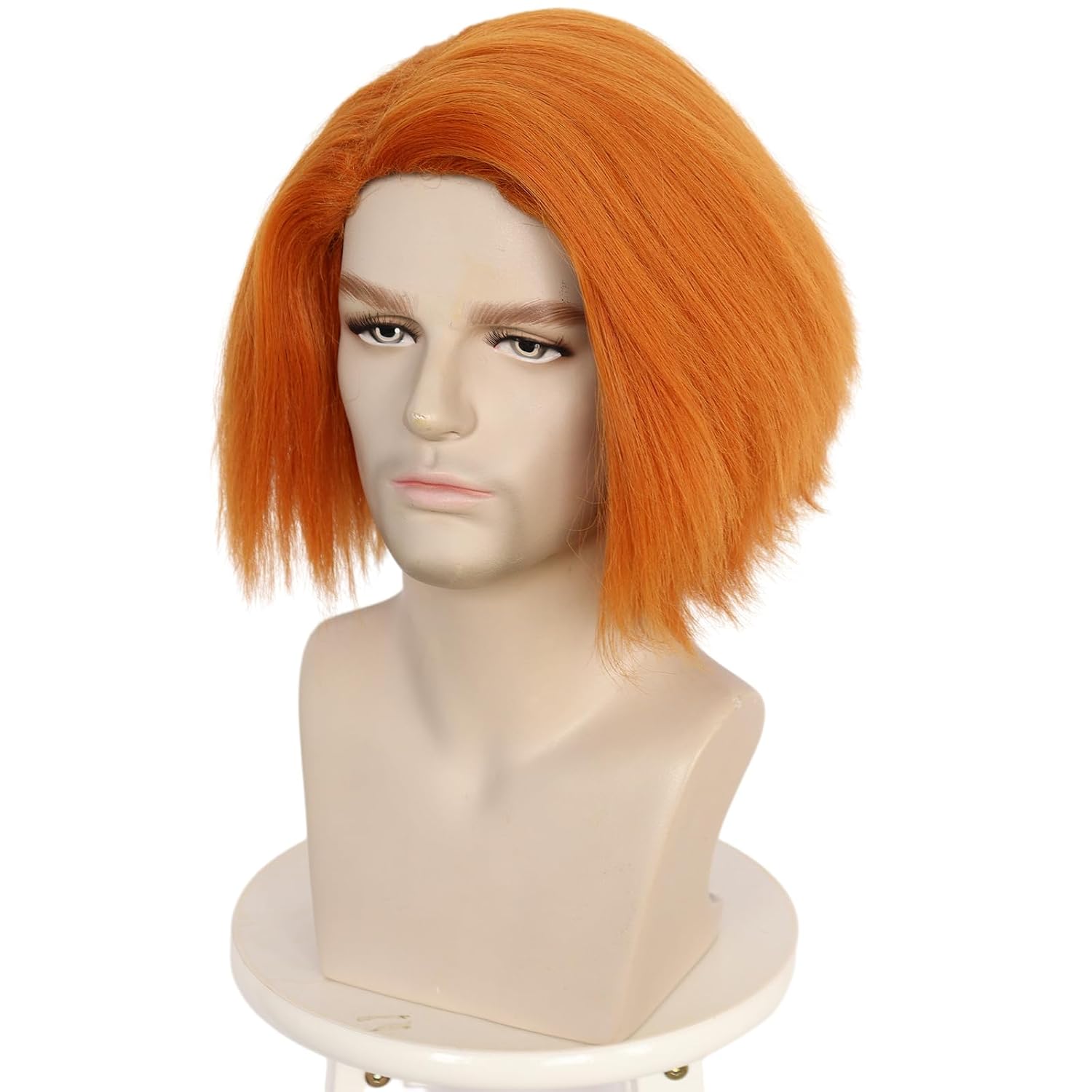 Anime Chucky Wig Mens Orange C - Men Accessories Bd ulasan dan harga