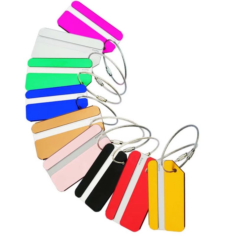1PC Aluminium Metal Travel Acc - Men Accessories Name ulasan dan harga