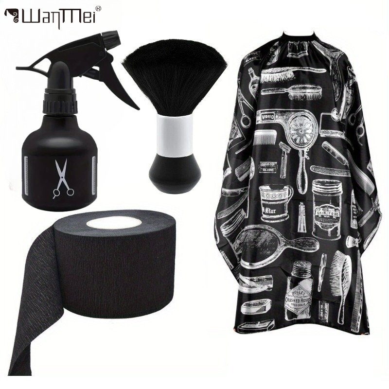 Professional Barber Cape Set W - Men Accessories Combo Set ulasan dan harga