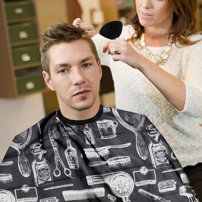 Professional Barber Cape Set W - Men Accessories Combo Set ulasan dan harga