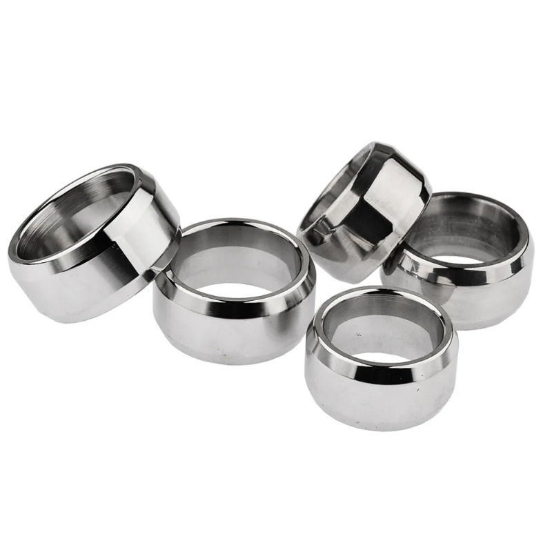 10 Sizes Stainless Steel Rings - Men Accessories Combo Set ulasan dan harga