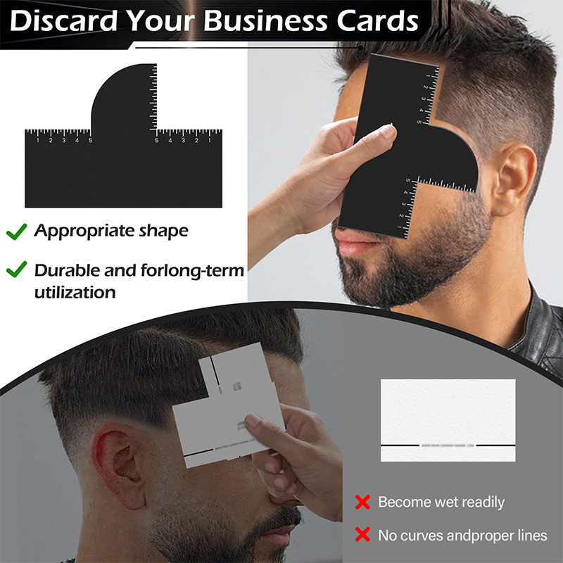 2Pcs Men Hair Styling Template - Men Accessories Guide ulasan dan harga