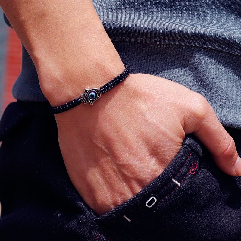 Noter Men Bracelet Adjustable  - Men Accessories Evil Eye ulasan dan harga